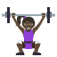 🏋🏿♀️