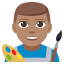 👨🏽🎨