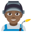 👨🏾🏭