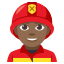 👨🏾🚒