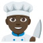 👨🏿🍳