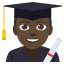 👨🏿🎓
