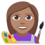 👩🏽🎨