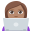 👩🏽💻