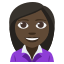 👩🏿💼
