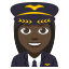 👩🏿✈️