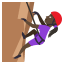 🧗🏿♀️