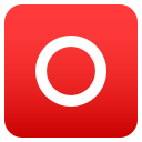 o Button (Blood Type) Emoji, Emoji One style