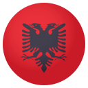 Flag: Albania Emoji, Emoji One style
