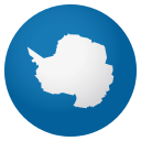 Flag: Antarctica Emoji, Emoji One style