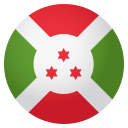 Flag: Burundi Emoji, Emoji One style