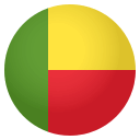 Flag: Benin Emoji, Emoji One style