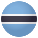 Flag: Botswana Emoji, Emoji One style