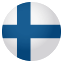 Flag: Finland Emoji, Emoji One style