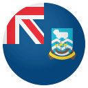 Flag: Falkland Islands Emoji, Emoji One style