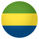Flag: Gabon Emoji, Emoji One style