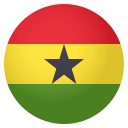 Flag: Ghana Emoji, Emoji One style