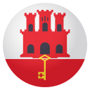 Flag: Gibraltar Emoji, Emoji One style