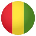 Flag: Guinea Emoji, Emoji One style
