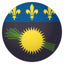 Flag: Guadeloupe Emoji, Emoji One style