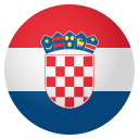 Flag: Croatia Emoji, Emoji One style