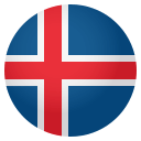 Flag: Iceland Emoji, Emoji One style