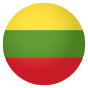 Flag: Lithuania Emoji, Emoji One style