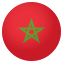 Flag: Morocco Emoji, Emoji One style