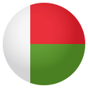 Flag: Madagascar Emoji, Emoji One style