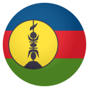 Flag: New Caledonia Emoji, Emoji One style