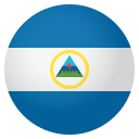 Flag: Nicaragua Emoji, Emoji One style