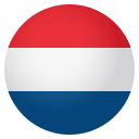 Flag: Netherlands Emoji, Emoji One style