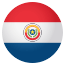 Flag: Paraguay Emoji, Emoji One style