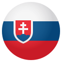 Flag: Slovakia Emoji, Emoji One style