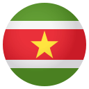 Flag: Suriname Emoji, Emoji One style