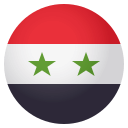 Flag: Syria Emoji, Emoji One style