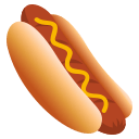 Hot Dog Emoji, Emoji One style