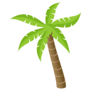 Palm Tree Emoji, Emoji One style