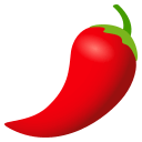 Hot Pepper Emoji, Emoji One style