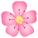 Cherry Blossom Emoji, Emoji One style