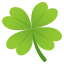 Four Leaf Clover Emoji, Emoji One style