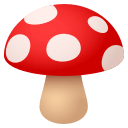 Mushroom Emoji, Emoji One style