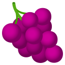 Grapes Emoji, Emoji One style