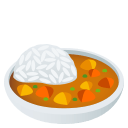 Curry Rice Emoji, Emoji One style