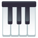 Musical Keyboard Emoji, Emoji One style