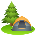Camping Emoji, Emoji One style