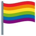 Rainbow Flag Emoji, Emoji One style