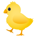 Baby Chick Emoji, Emoji One style