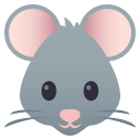 Mouse Face Emoji, Emoji One style