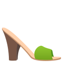 Woman’s Sandal Emoji, Emoji One style